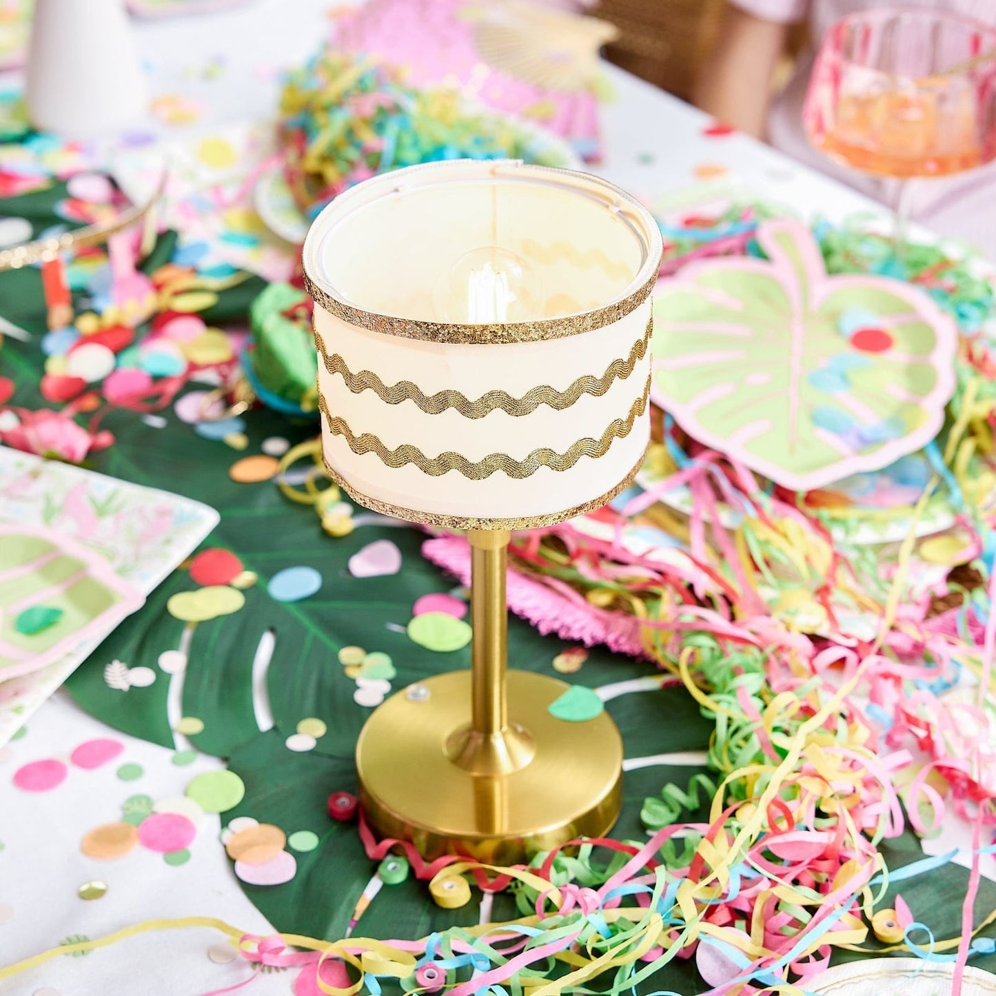 Birthday Cake Rechargeable LED Table Lamp