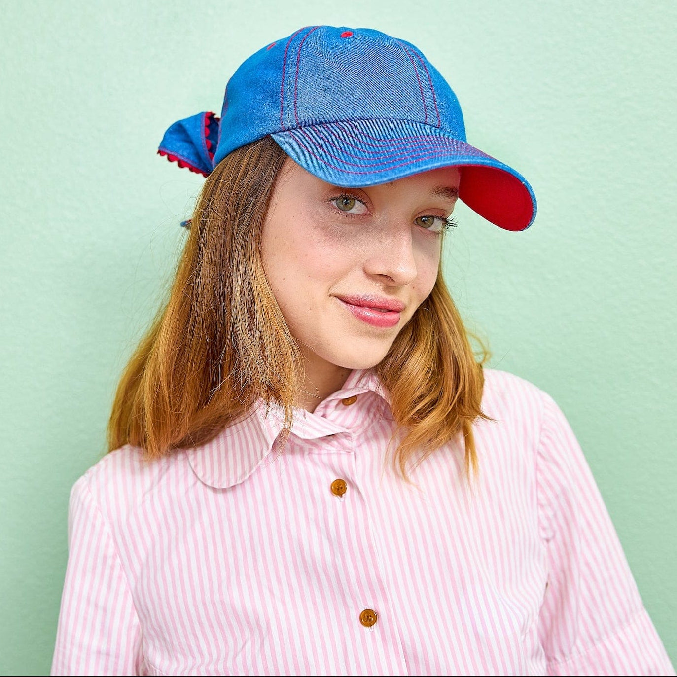 Big Bow Energy Denim Hat