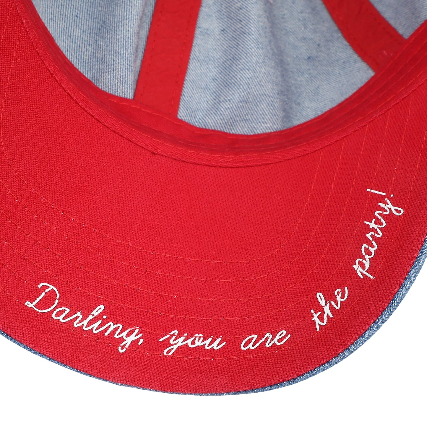 Big Bow Energy Denim Hat