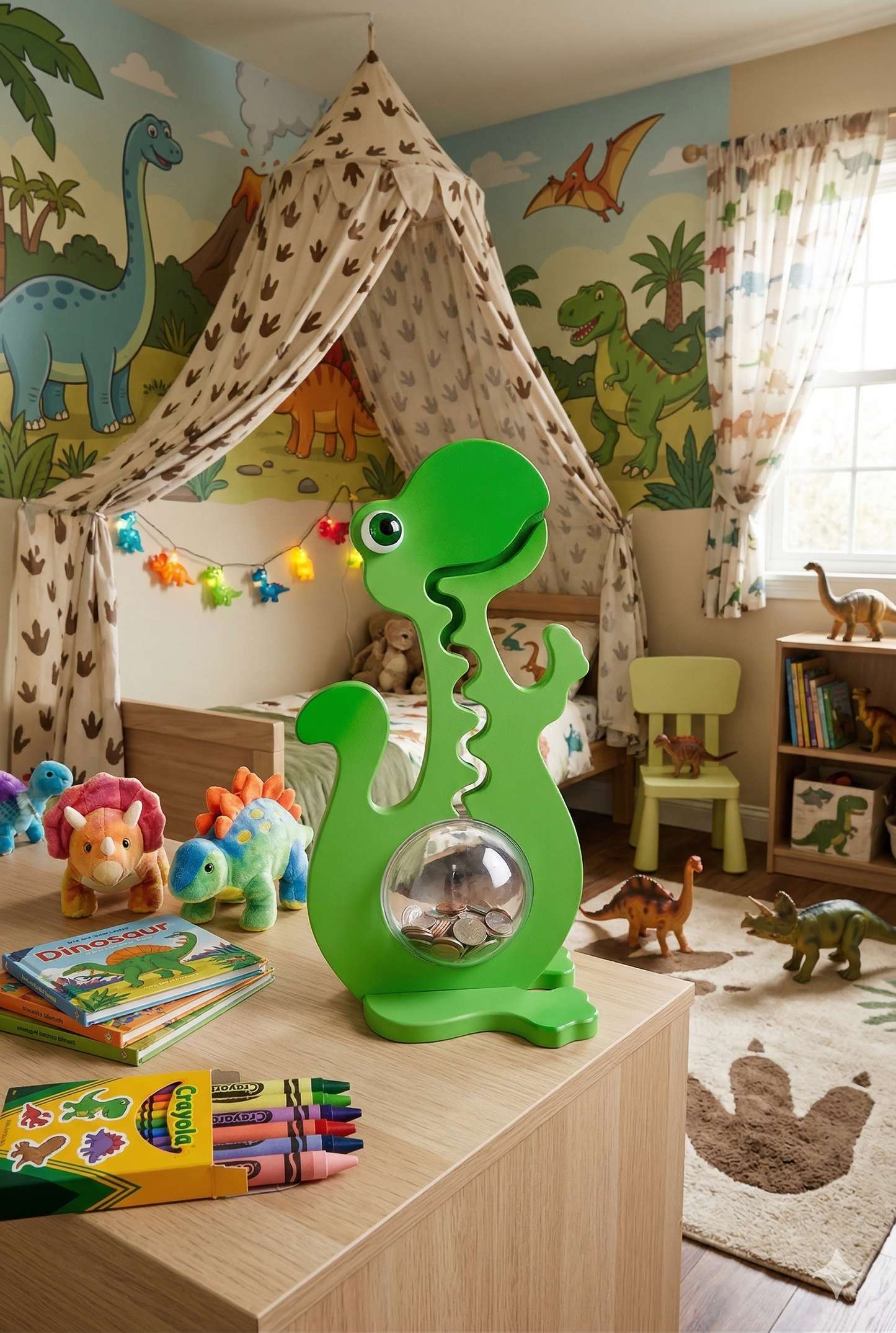 20" Green Dinosaur