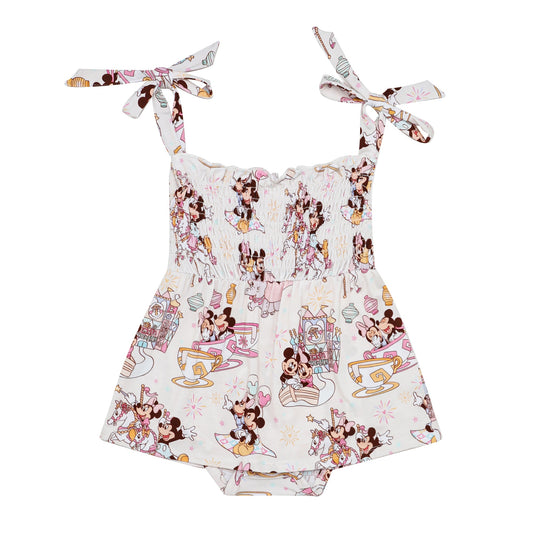 Kingdom Magic Smocked Tie Dress