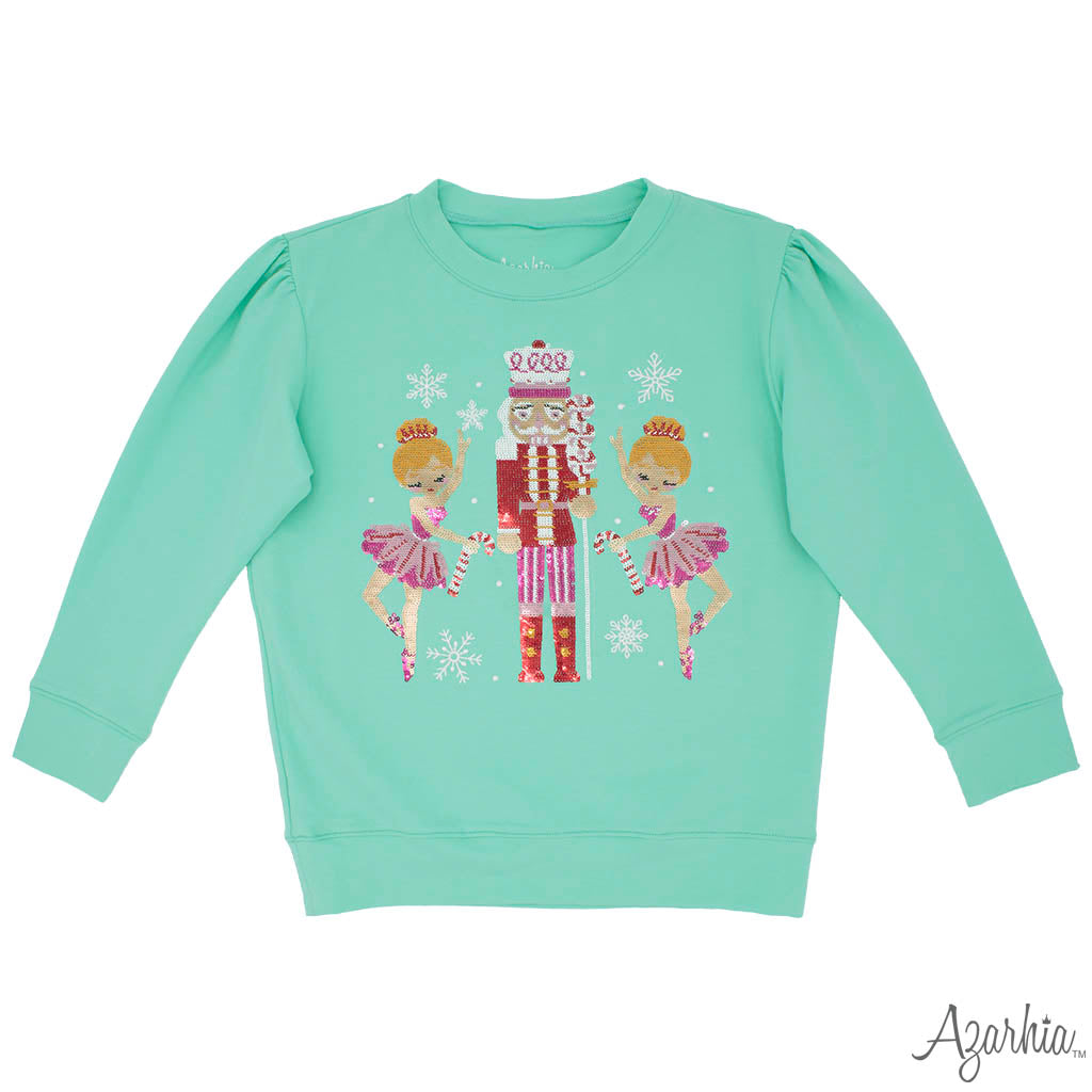 Sequin Nutcracker Sweatshirt
