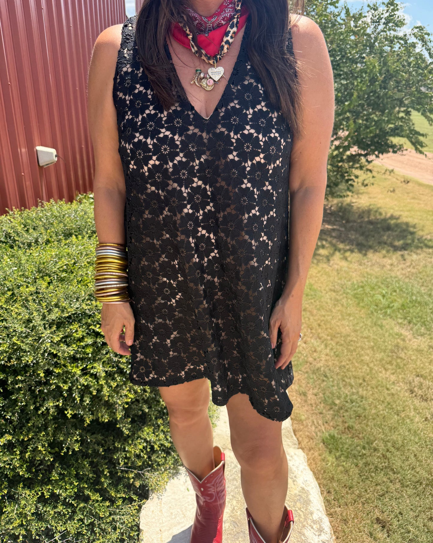 Lola Mini Dress- Dahlia