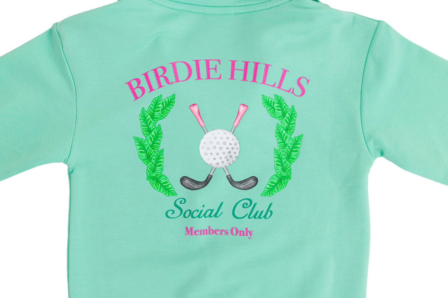 Birdie Social Club Half-Zip Sweatshirt