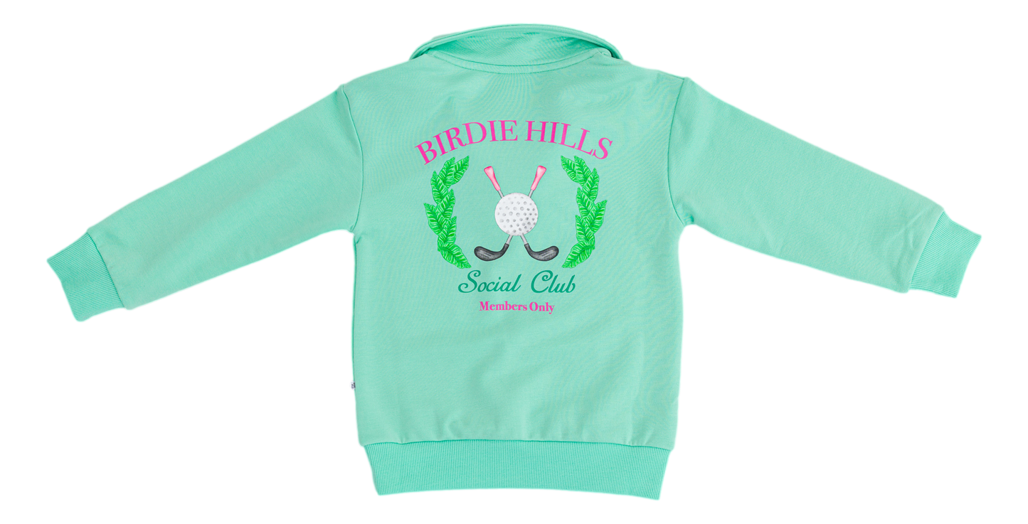 Birdie Social Club Half-Zip Sweatshirt