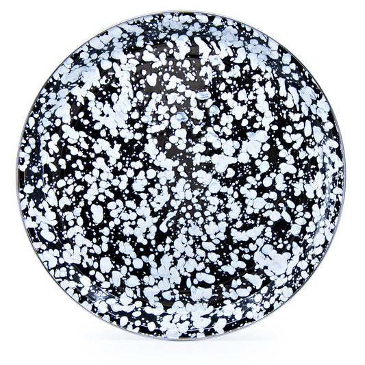 Black Swirl Serving Tray