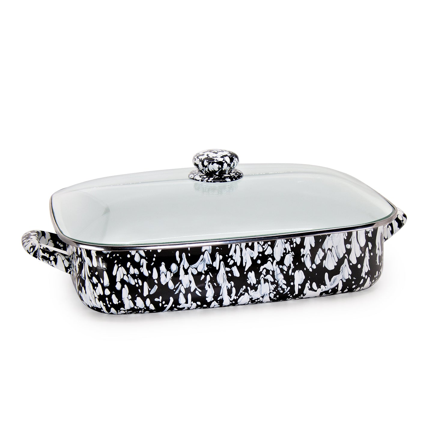 Black Solid Roasting Pan