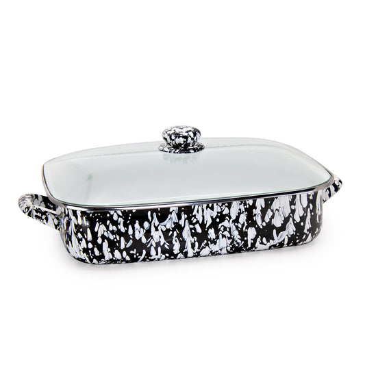 Black Solid Roasting Pan