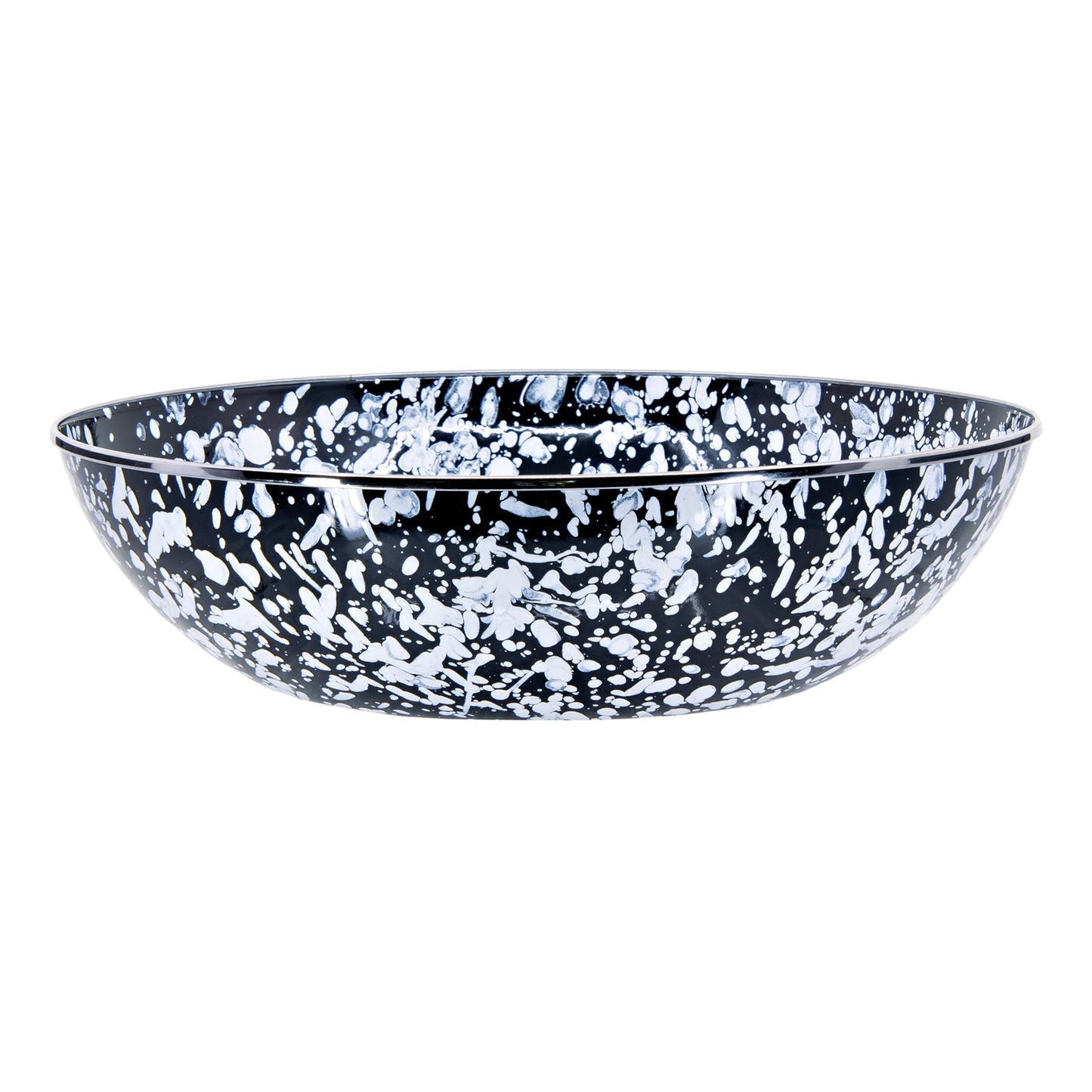 Black Swirl Catering Bowl