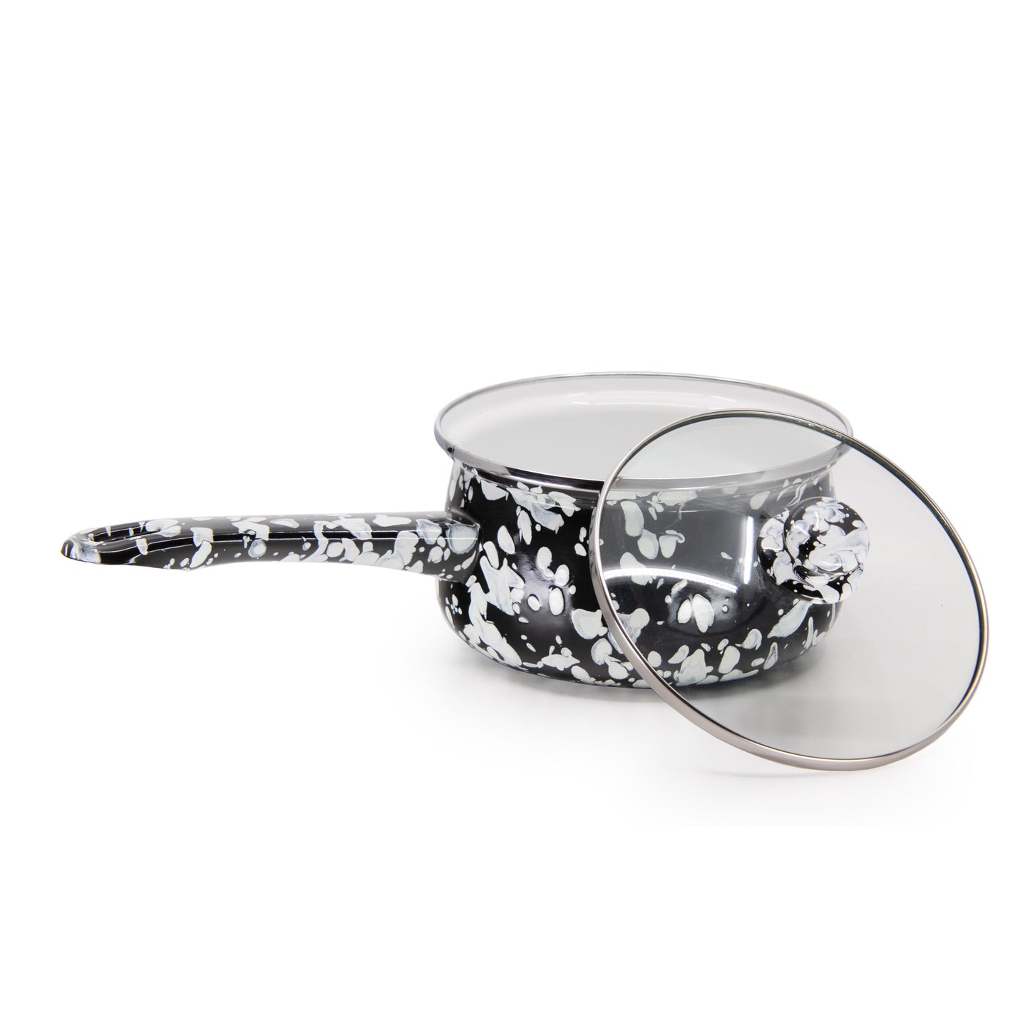 Black Swirl Sauce Pan