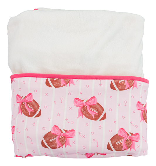 Blitz And Bows Plush Toddler Blanket