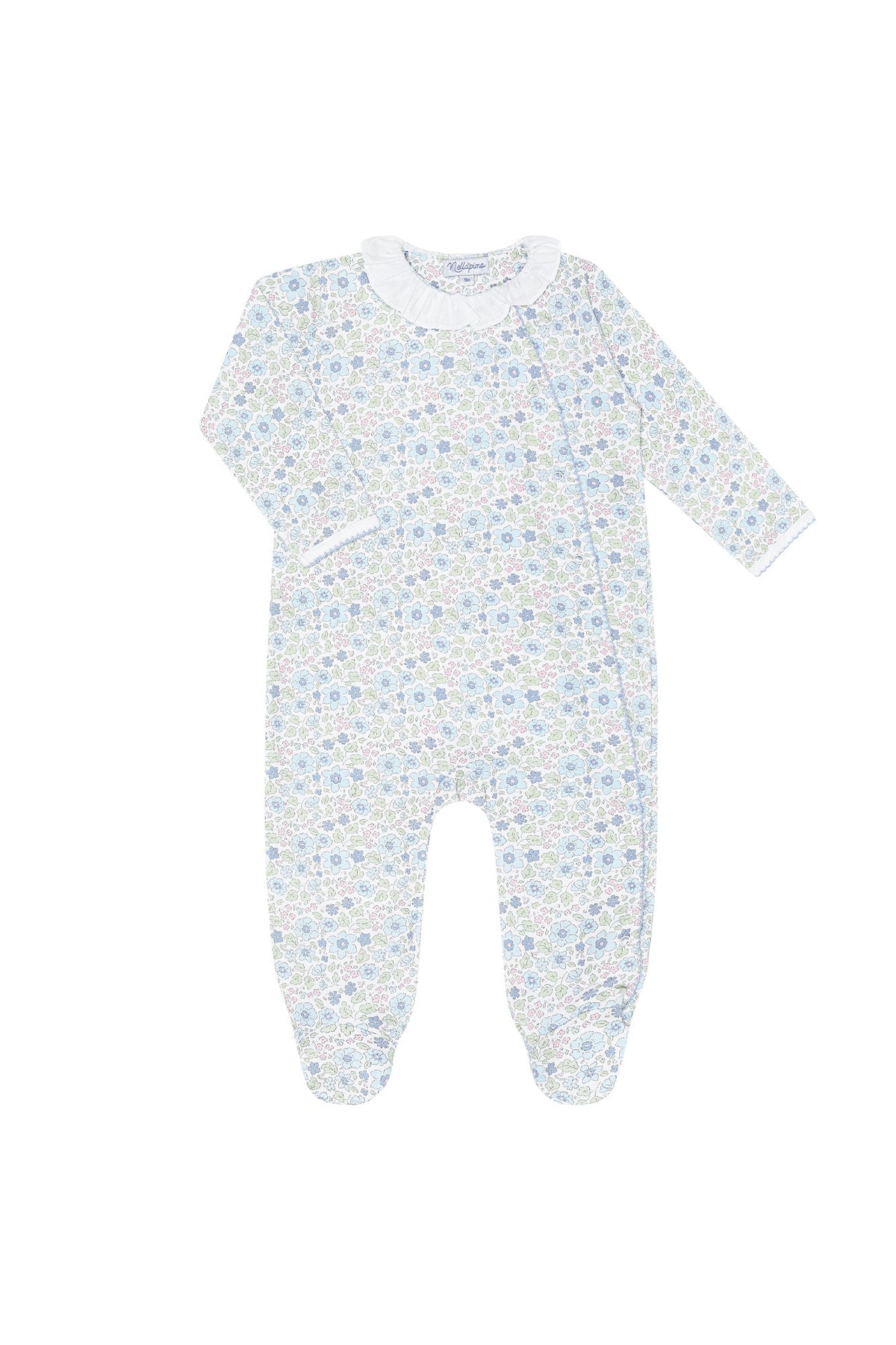 Blue Meadow Crossover Footie