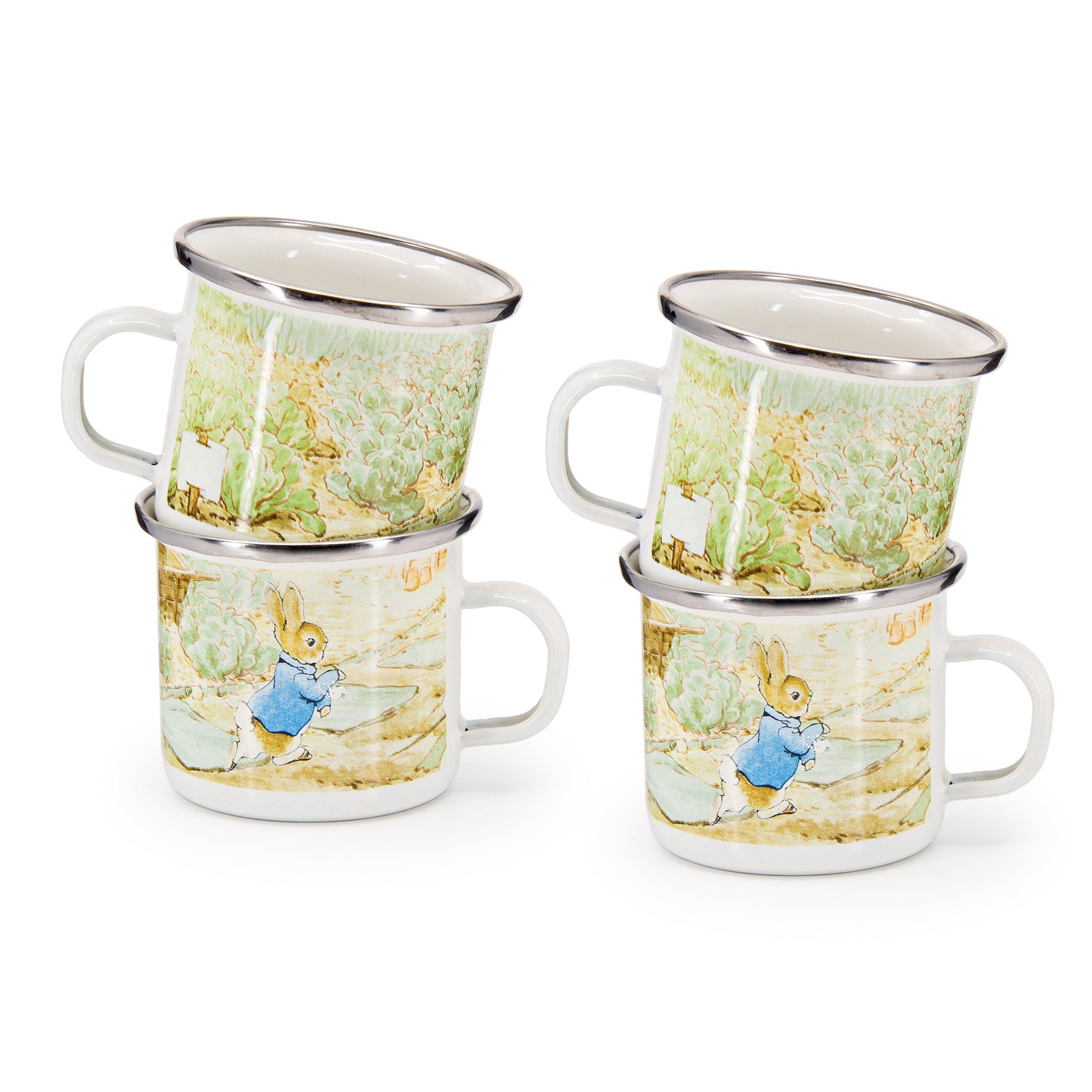 Peter Rabbit Child Mugs - Set of 4