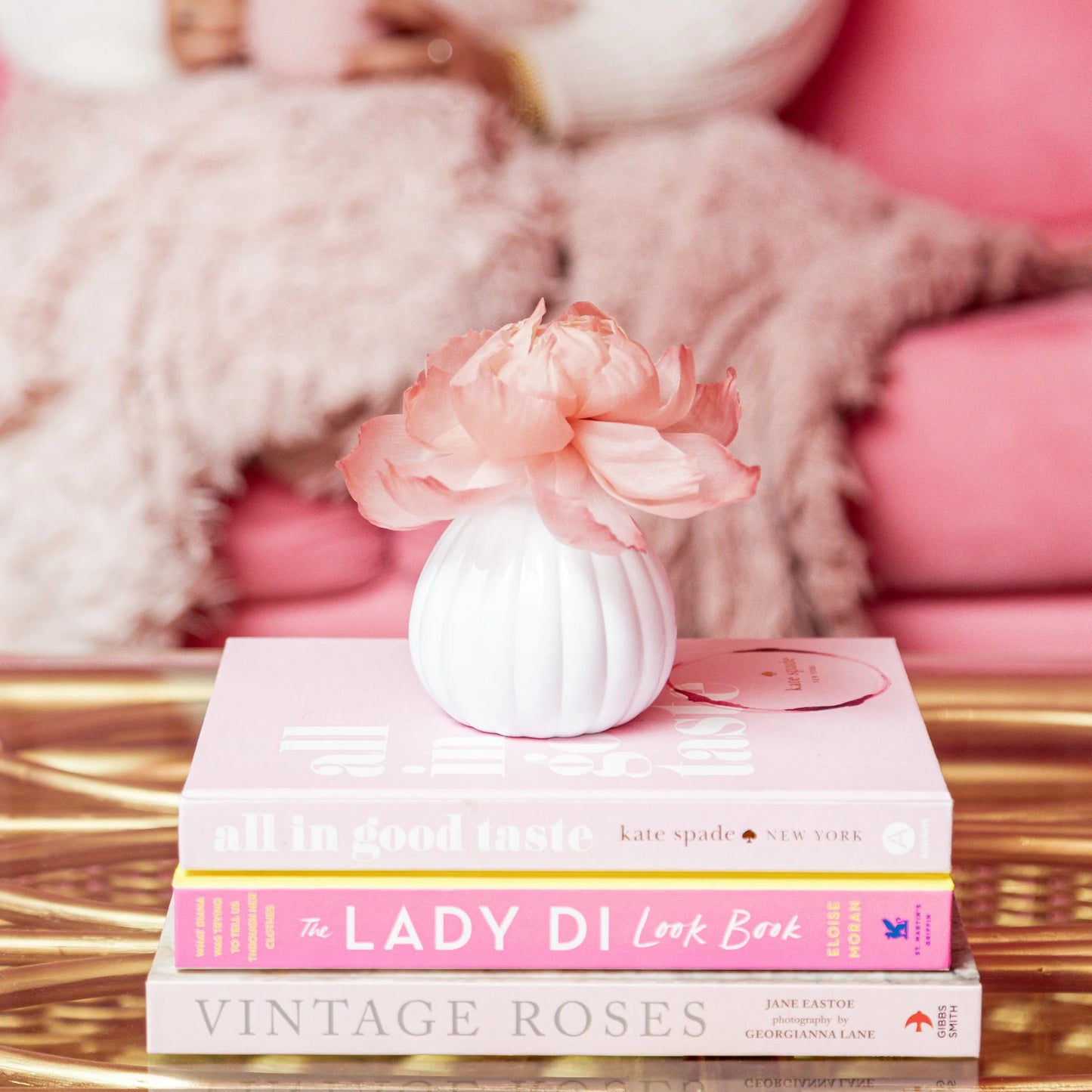 Bridgewater Sweet Grace Flower Diffuser 8 oz – Pink Blooming Home Fragrance