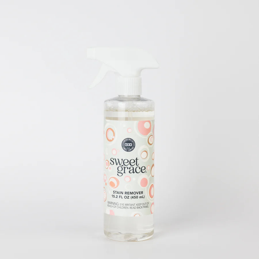 Sweet Grace Stain Remover Spray – Luxury Laundry & Fabric Stain Remover 15.2 oz
