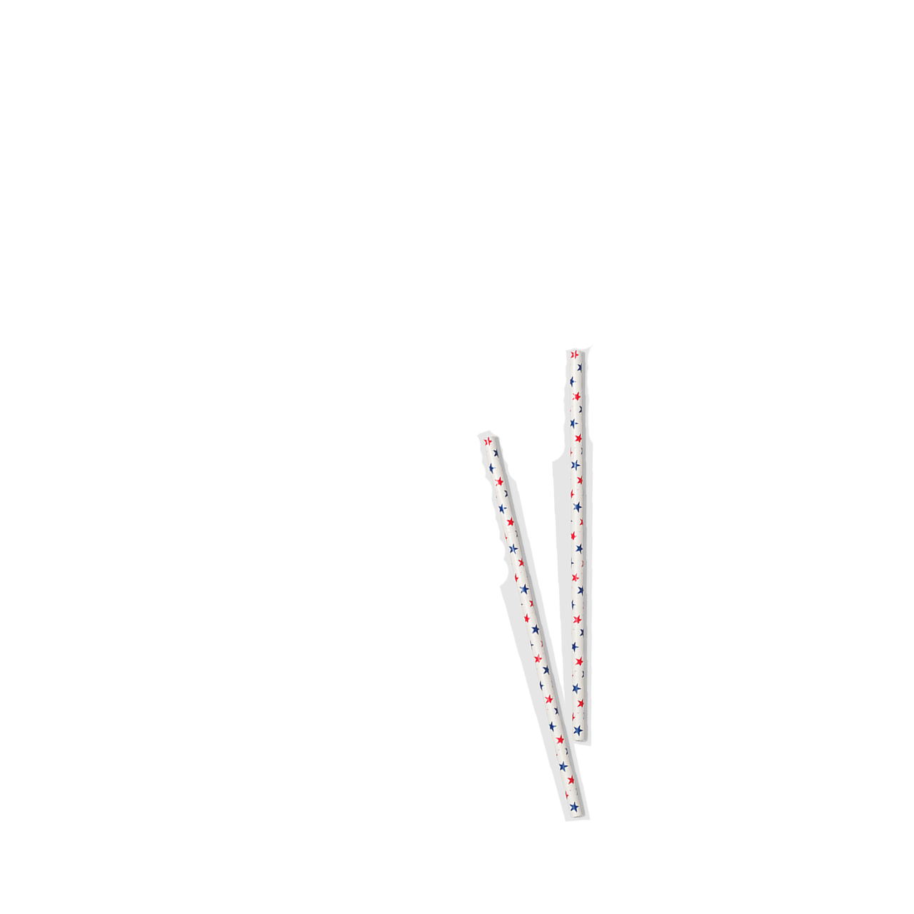 Lucky Stars Straws (25 per pack)