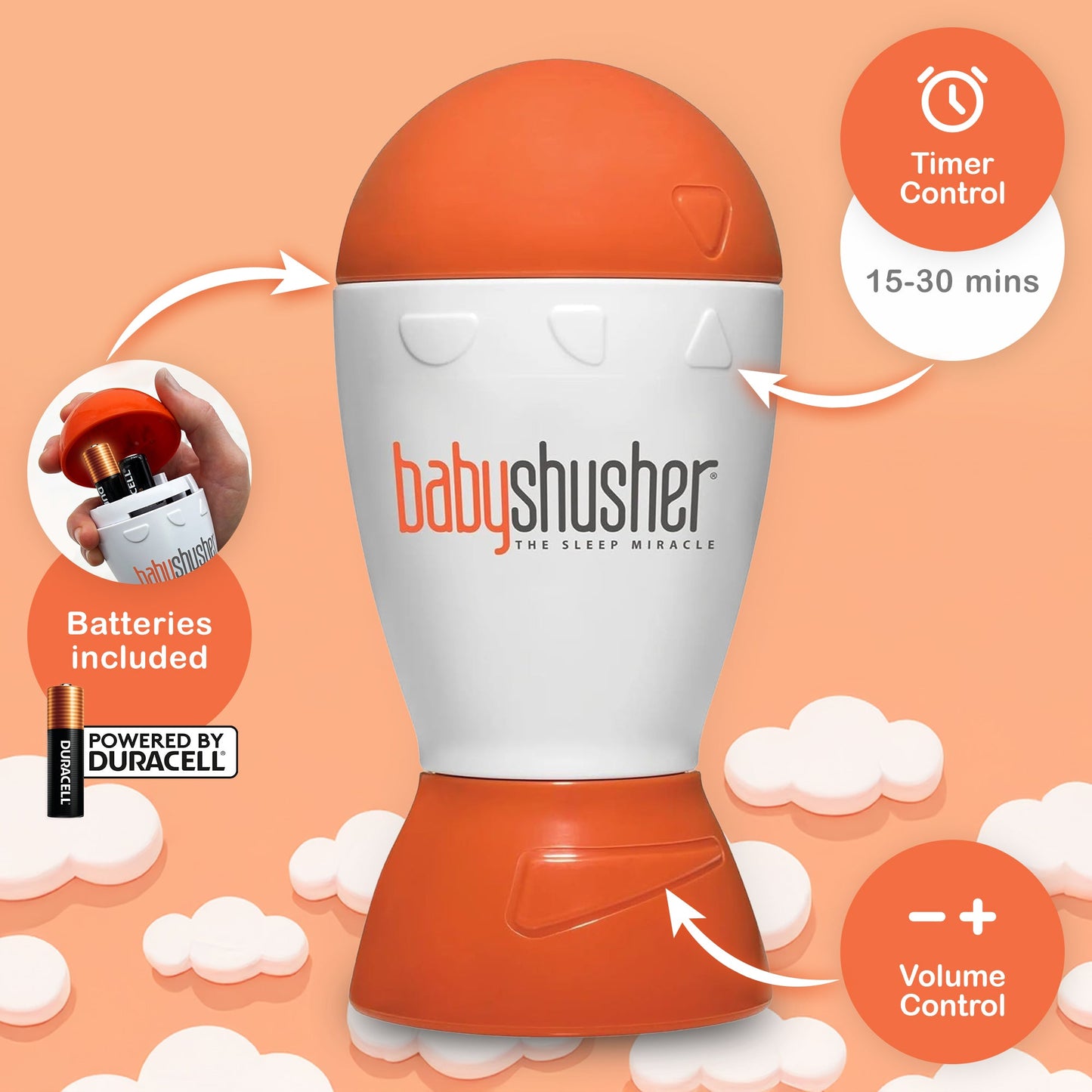 Baby Shusher Sound Machine 3-Pack