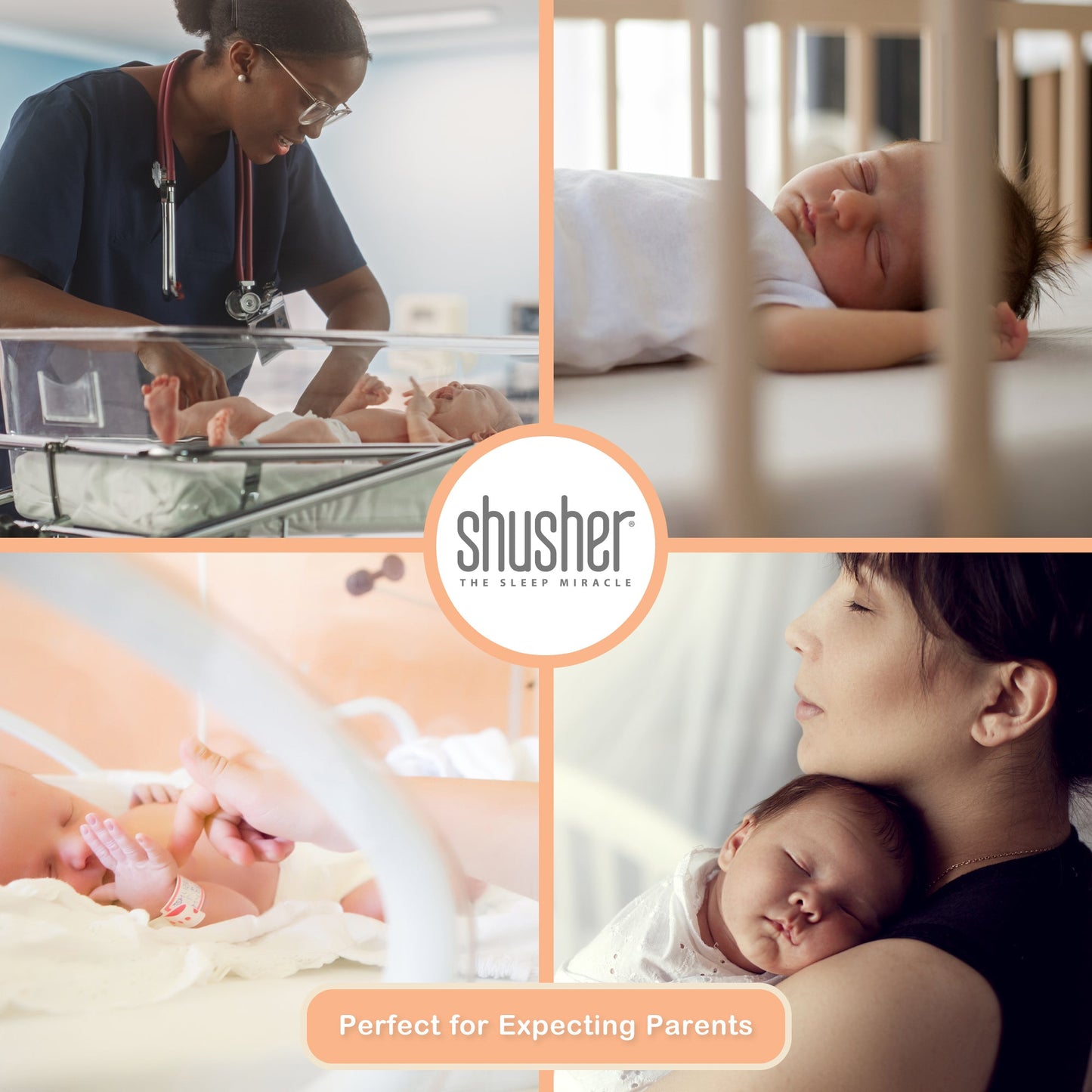 Firefly Portable Baby Sound Machine + Shushie Pacifier 2-Pack Bundle