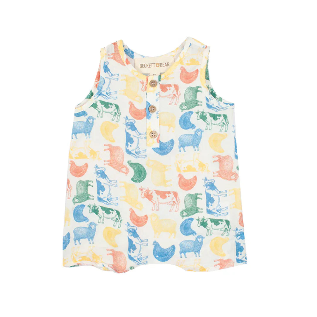 Barnyard Babe Romper