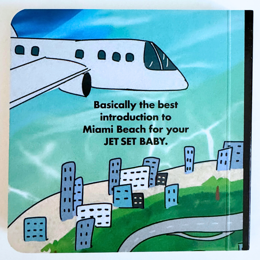 Miami Jet Set Baby Book