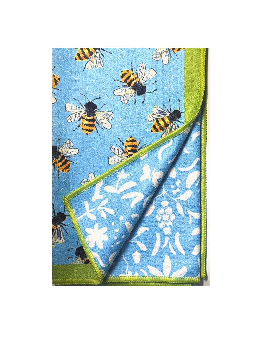 Bee Happy Double-Sided Tea Towel
