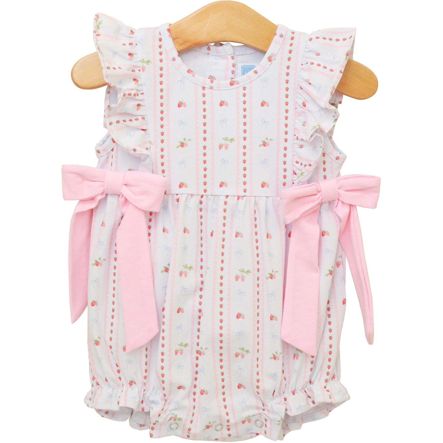 Girls Berry Sweet Ruffle Bubble
