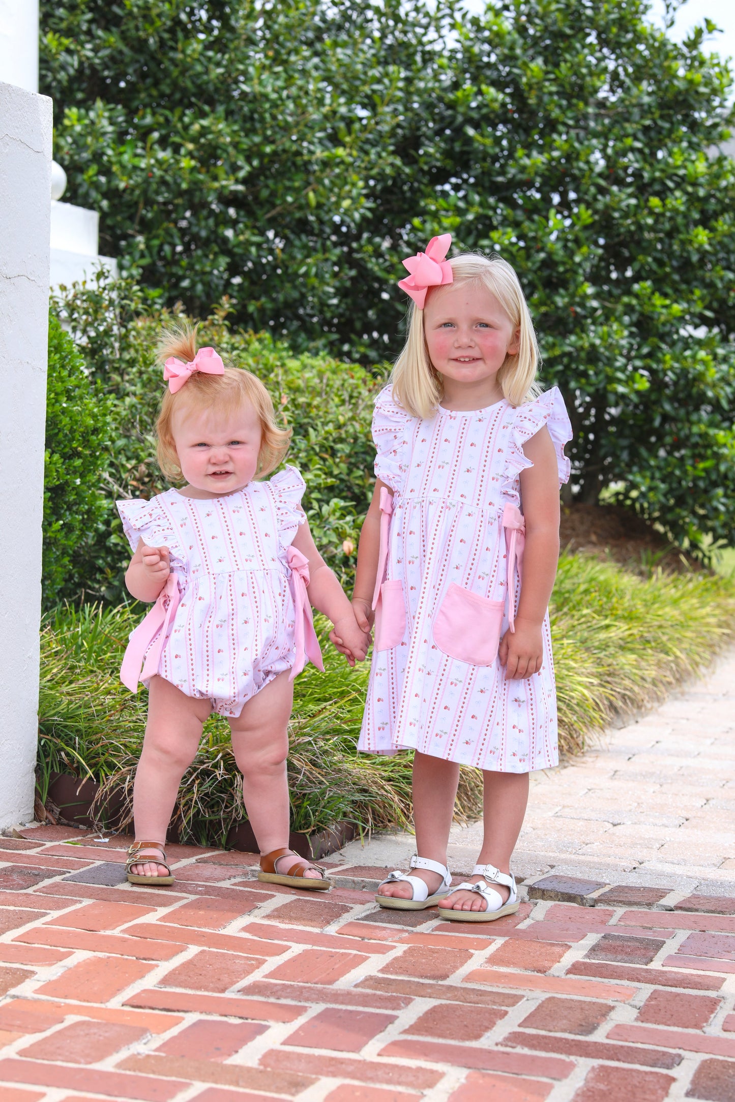 Girls Berry Sweet Ruffle Bubble