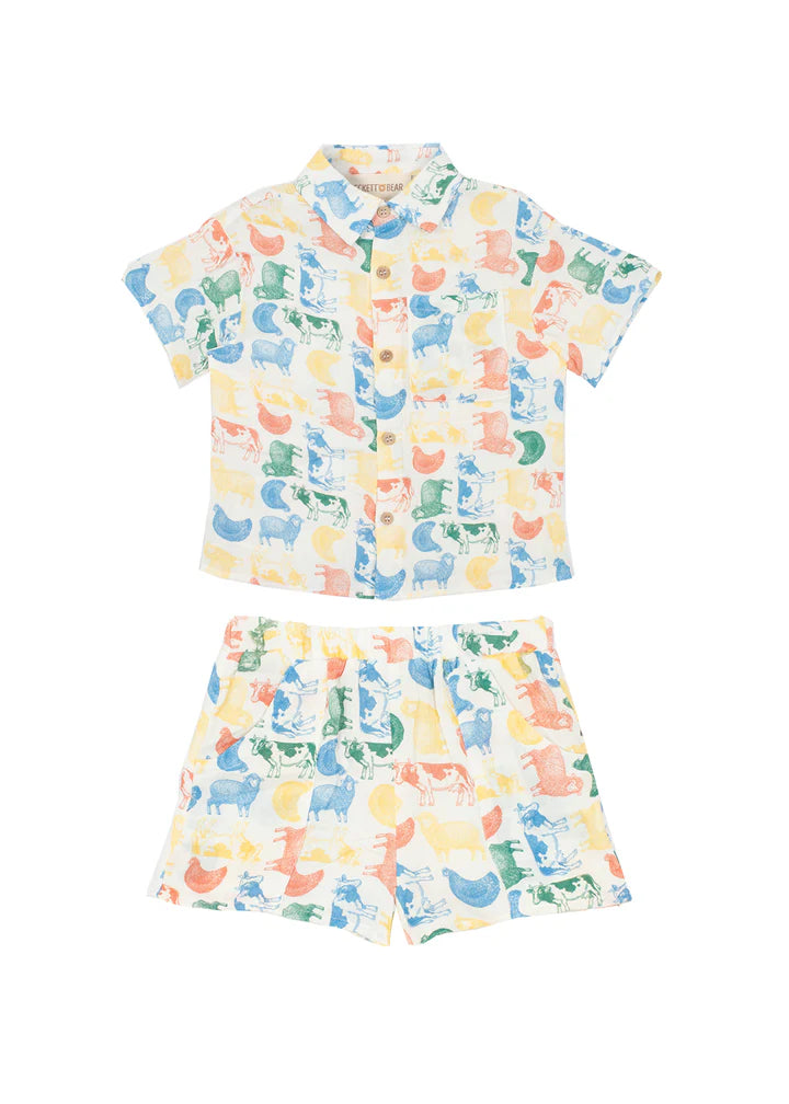 Barnyard Babe 2PC Short Set
