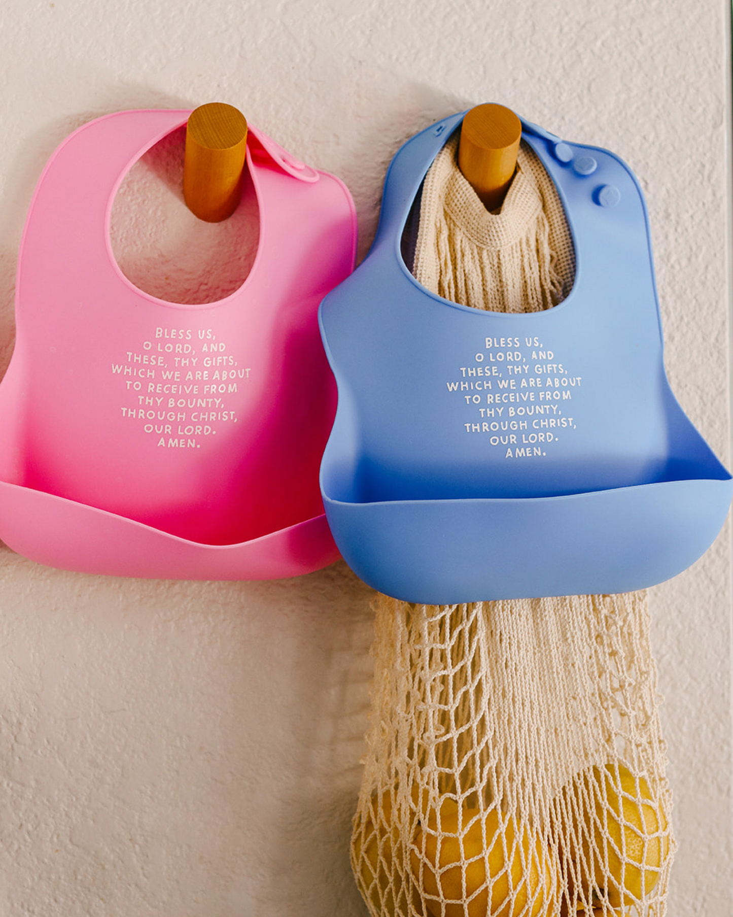 Meal Blessing Silicone Bib