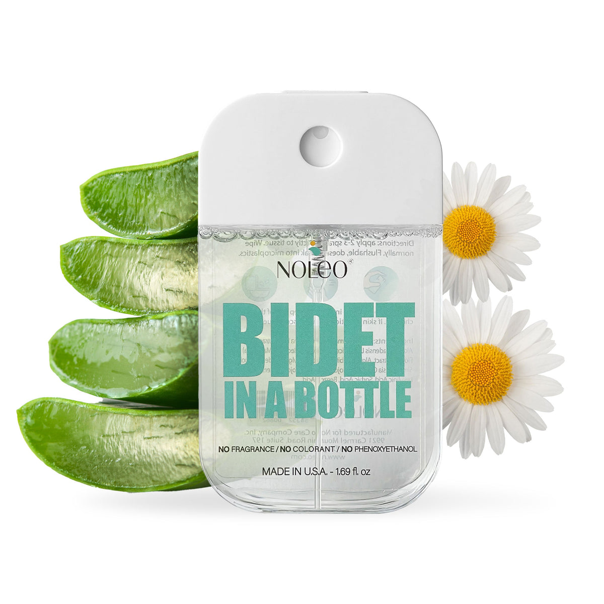 NOLEO Bidet in a Bottle - the Multipurpose Personal Wash (50ml / 1.69oz)