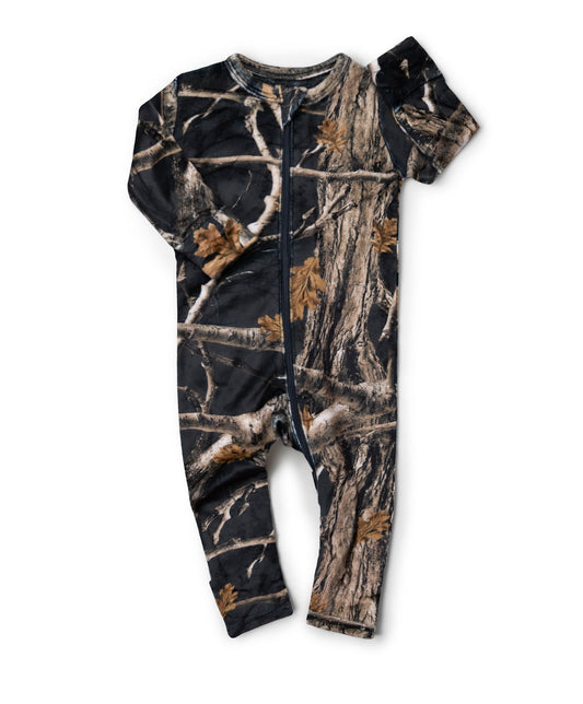 Plush Black Tree Camo