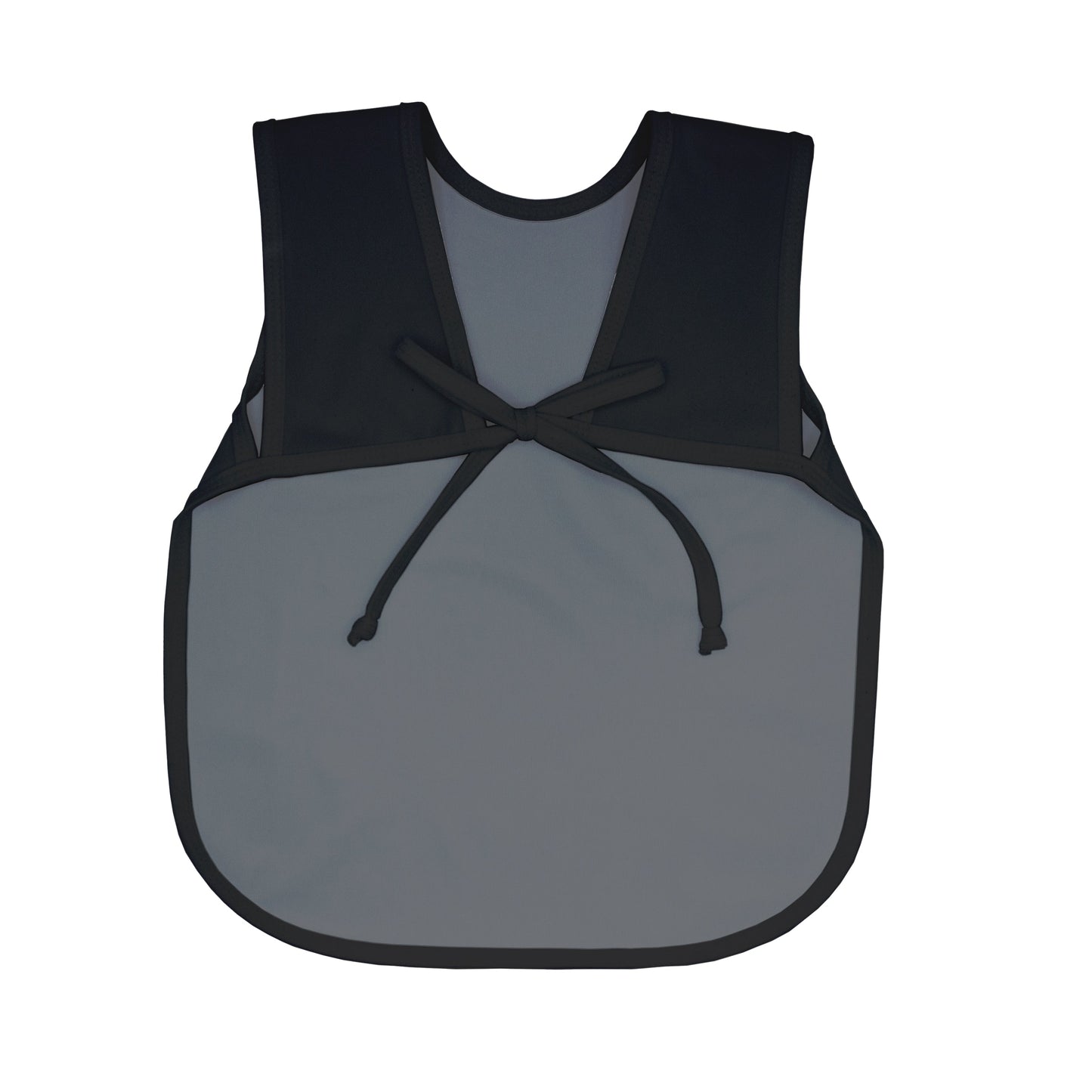 Solid Black Minimalist Bapron