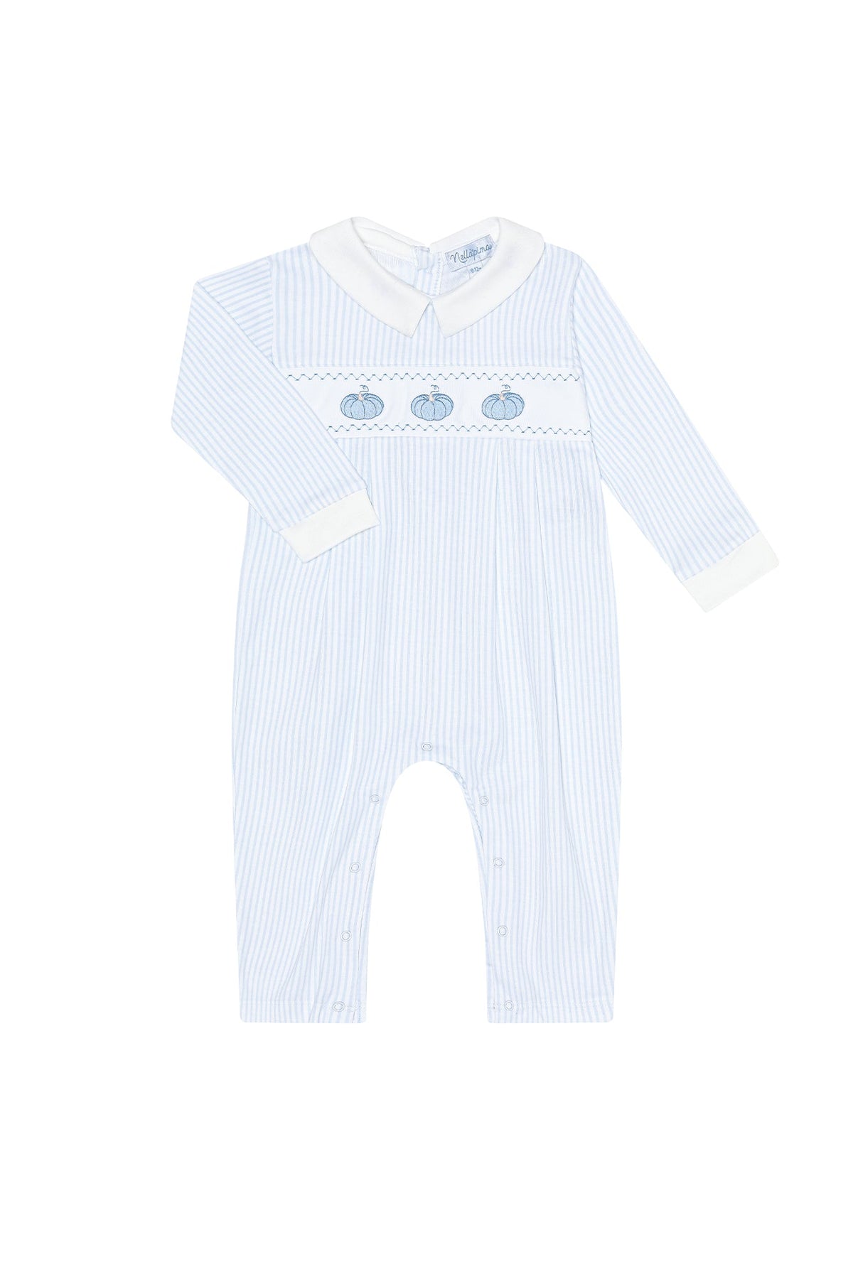 Blue Pumpkin Patch Embroidered Playsuit