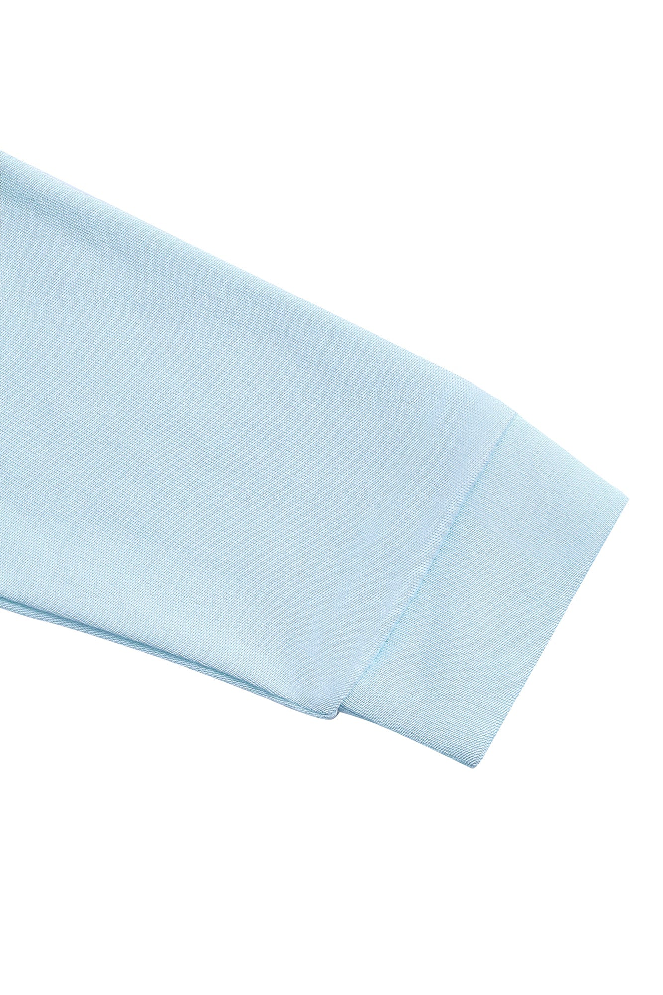 Blue Puppy Love Embroidery Romper LS