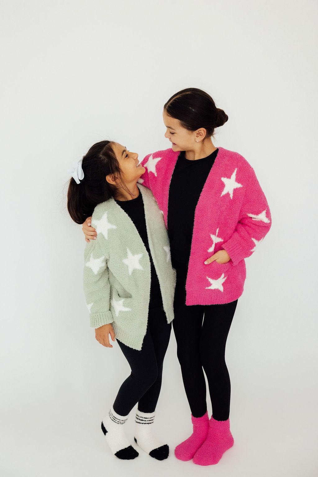 Bright Pink Cozy Socks