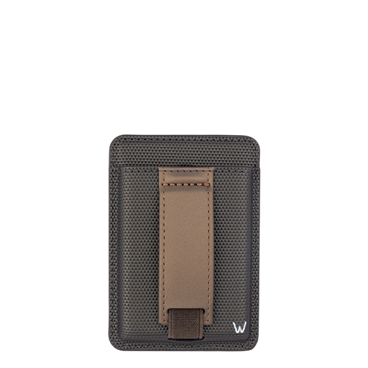 Brown Elite Magnetic Wallet