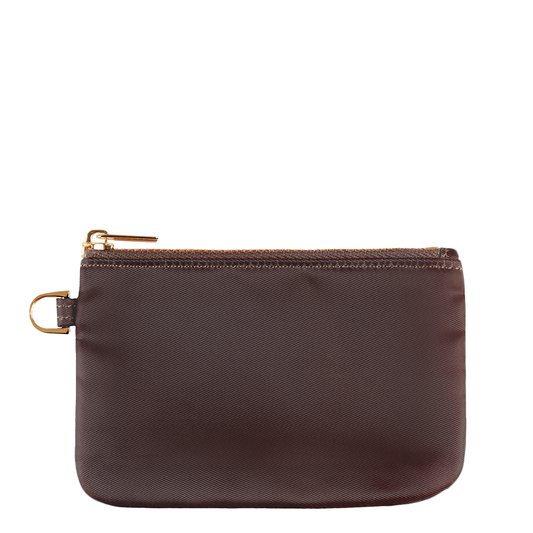 Dark Chocolate Zipper Pouch