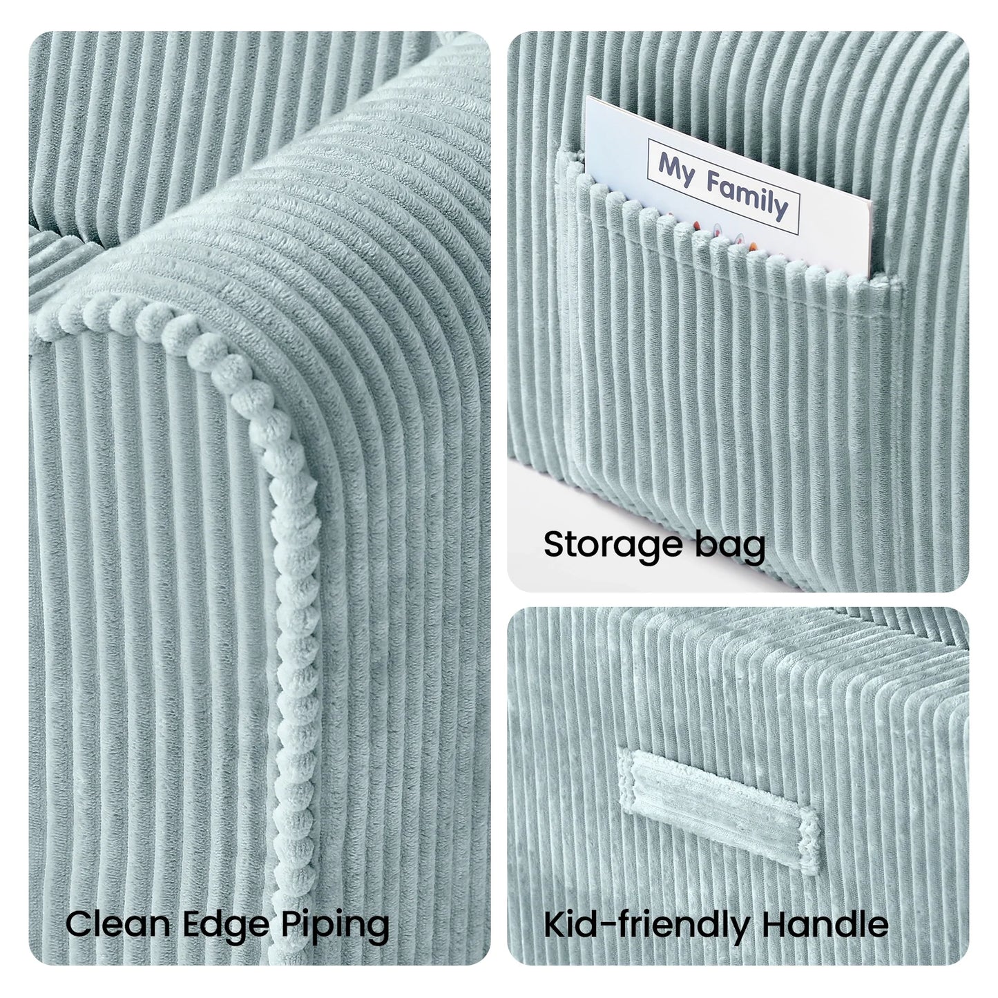 Tiny Land® GentleSnug Corduroy Kid Chair