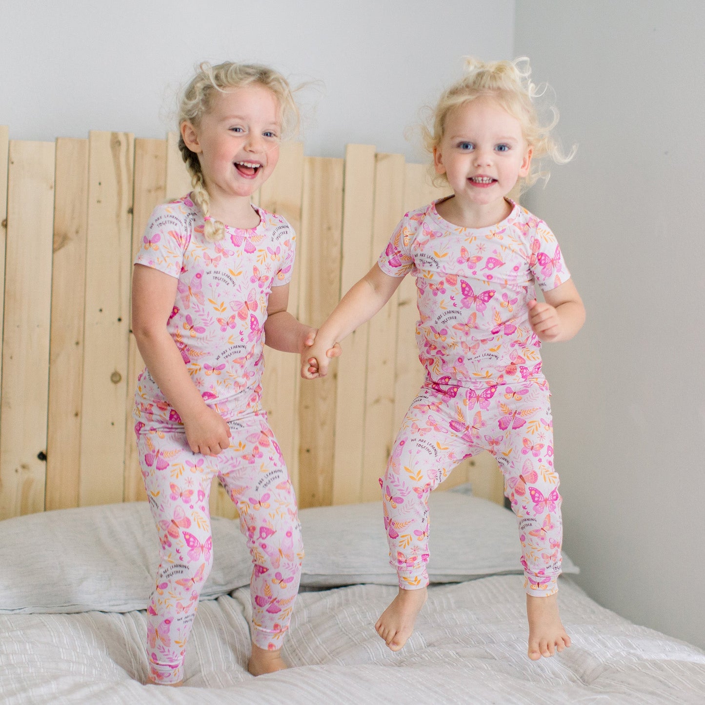 The Second-Skin 2-Piece Short Sleeve Pajama | Butterfly Smoochies