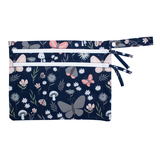 Butterfly Garden - Waterproof Wet Bag (For mealtime, on-the-go, and more!)