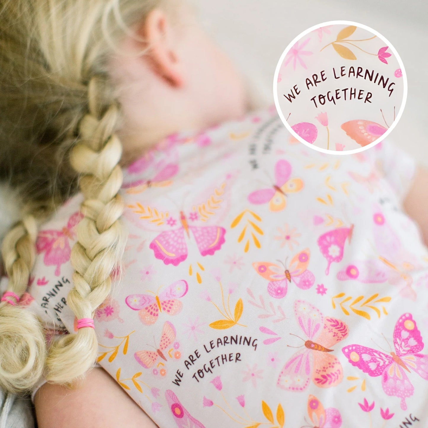 The Second-Skin 2-Piece Short Sleeve Pajama | Butterfly Smoochies