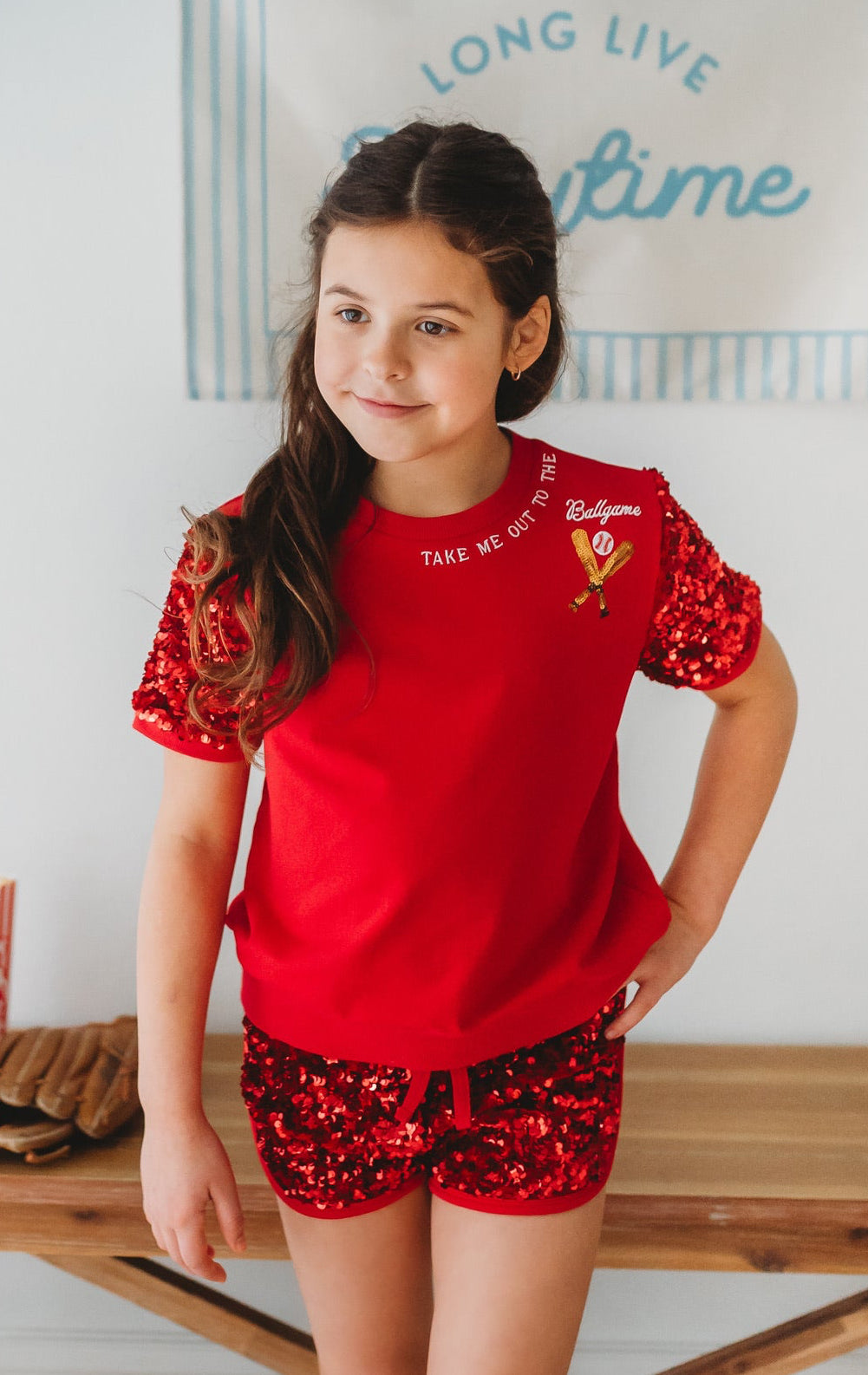 Sparkle Sport Set ~ Take Me Out To The Ballgame