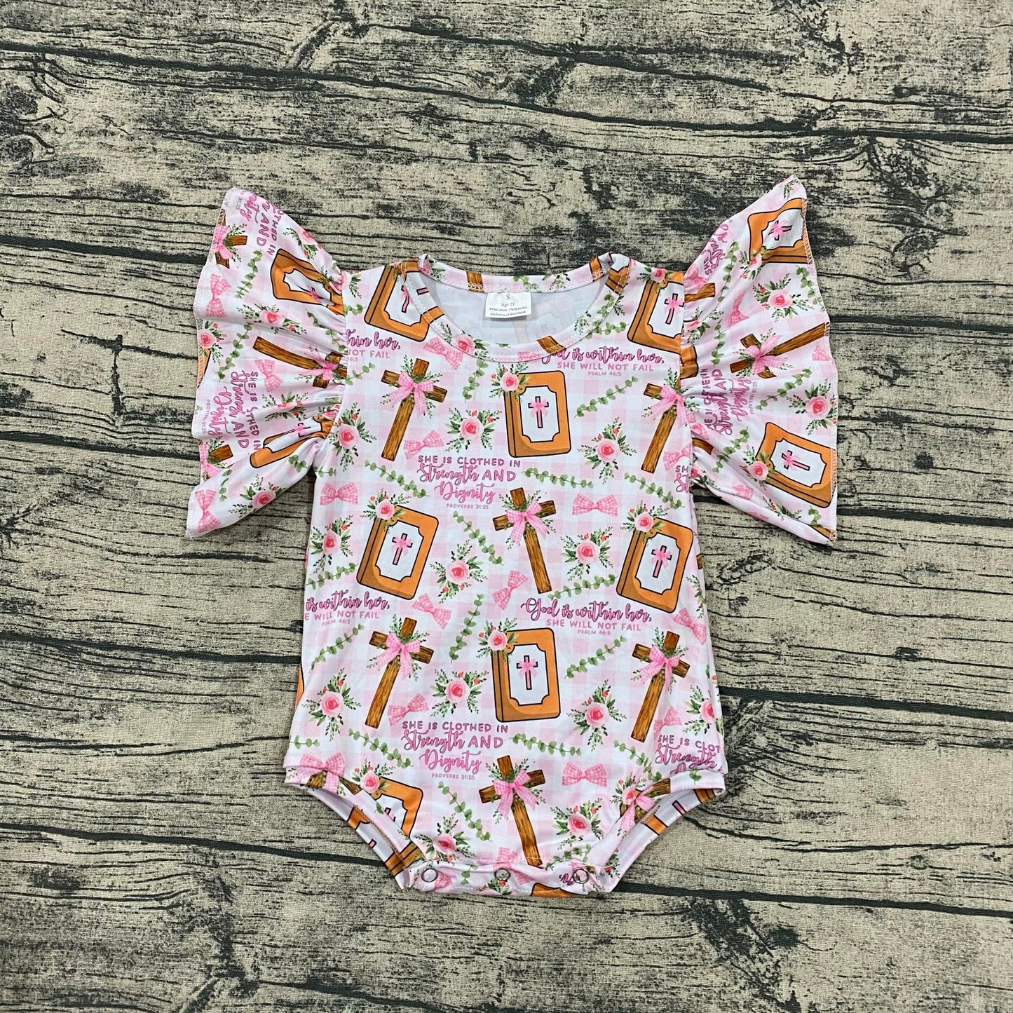 Bows and cross flutter leo