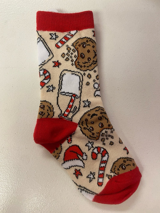 Kids Cookies for Santa Socks