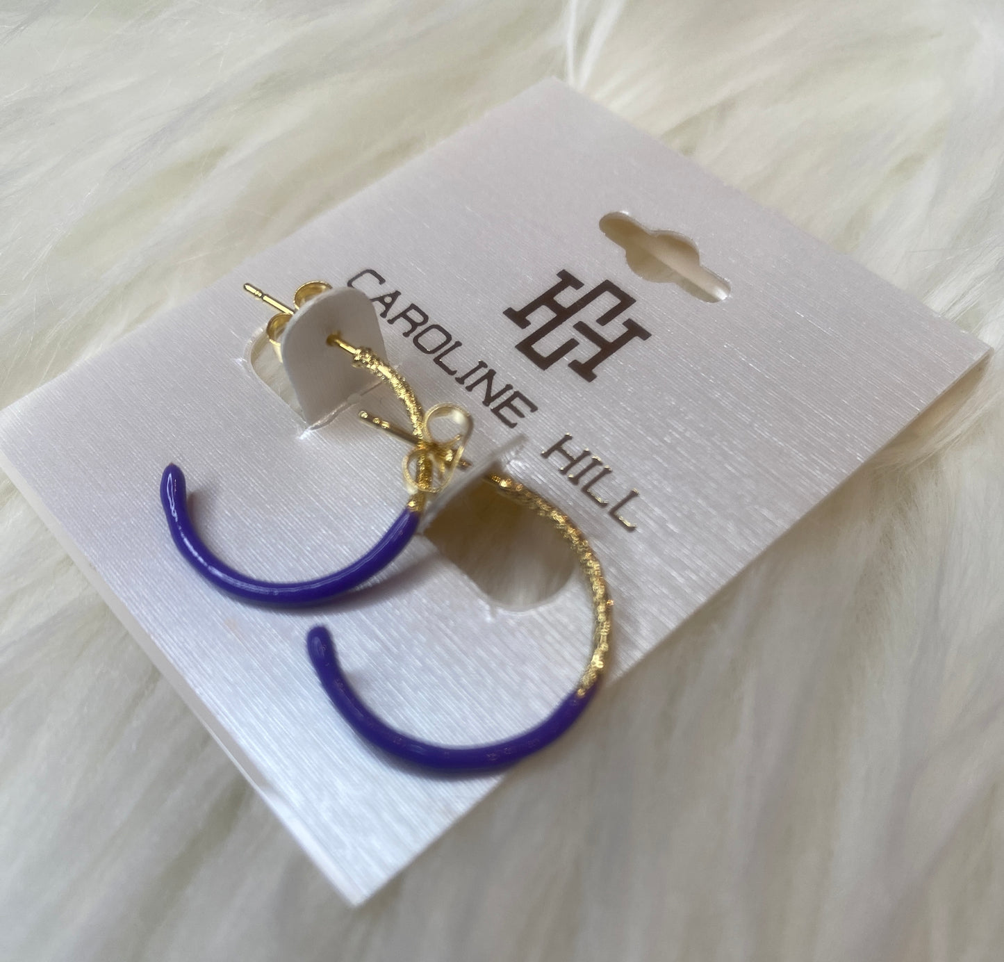 Dapper Dipped Hoop Earring