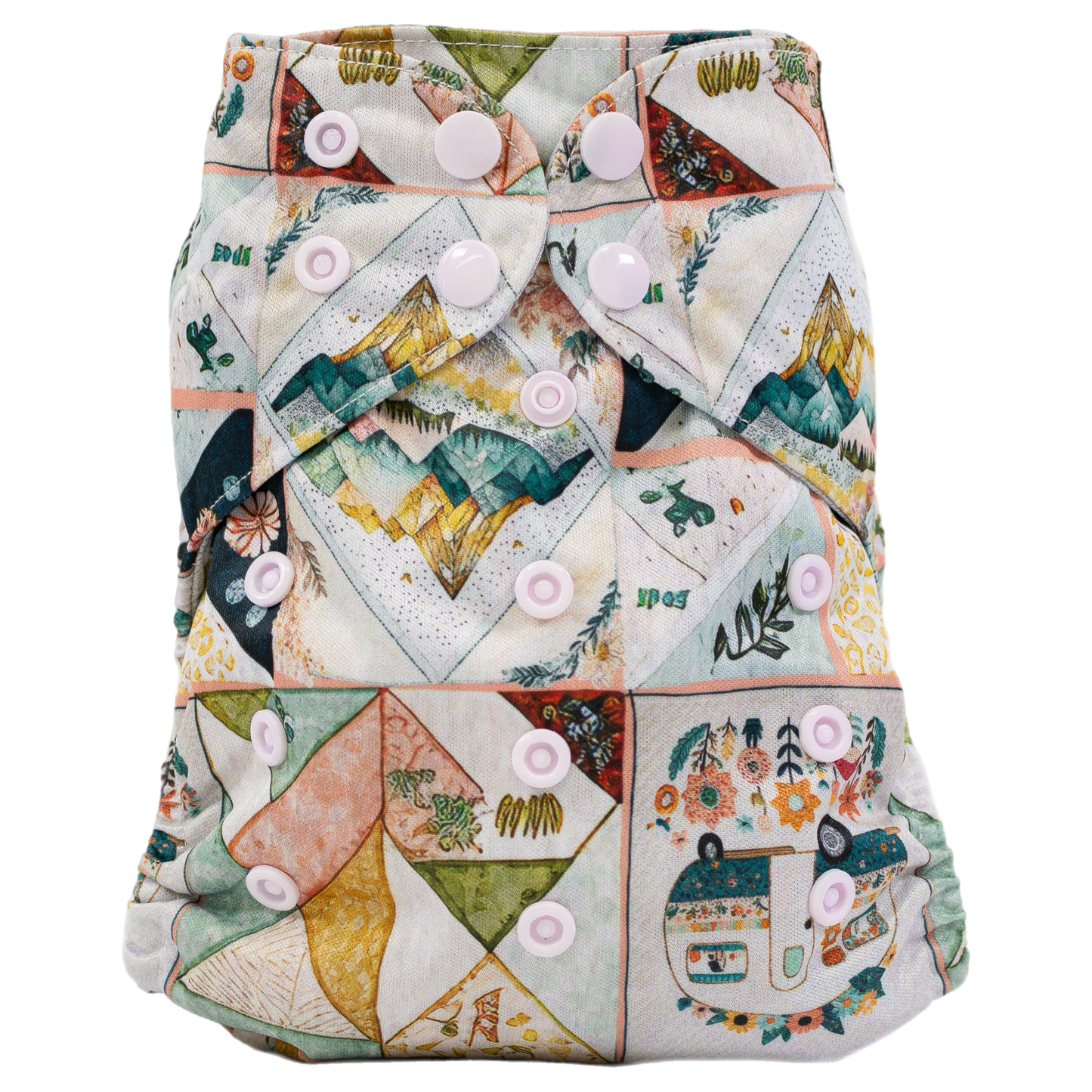 Slim Fit AIO Cloth Diaper