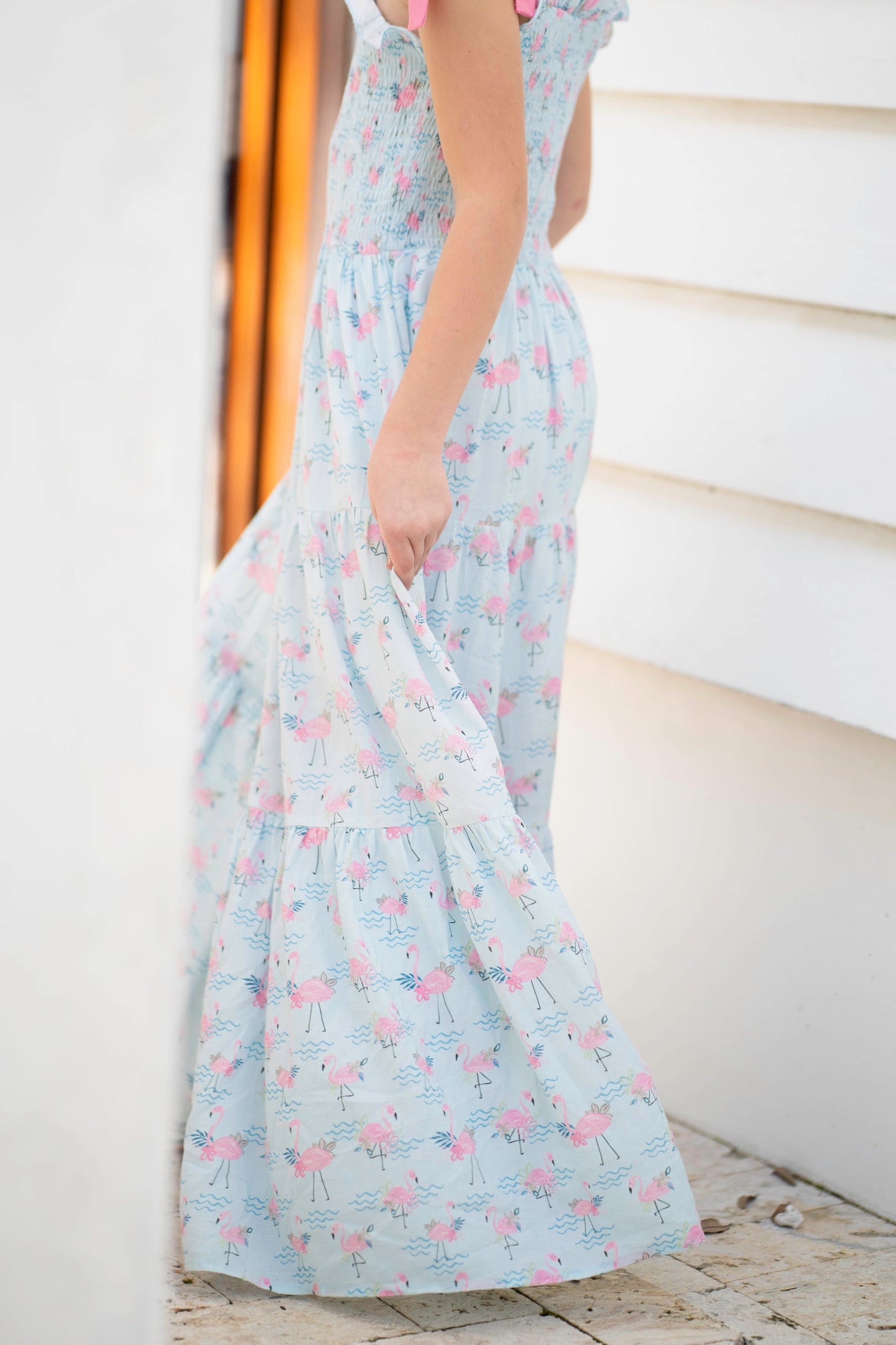 Pink Paradise Maxi Dress- (Runs long, size down)