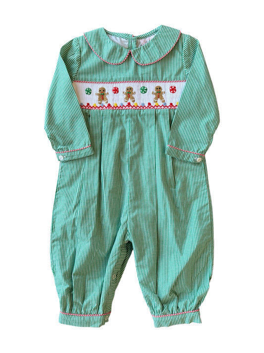 Candy Cane Lane Rhett Romper – Baby Boy Christmas Longall