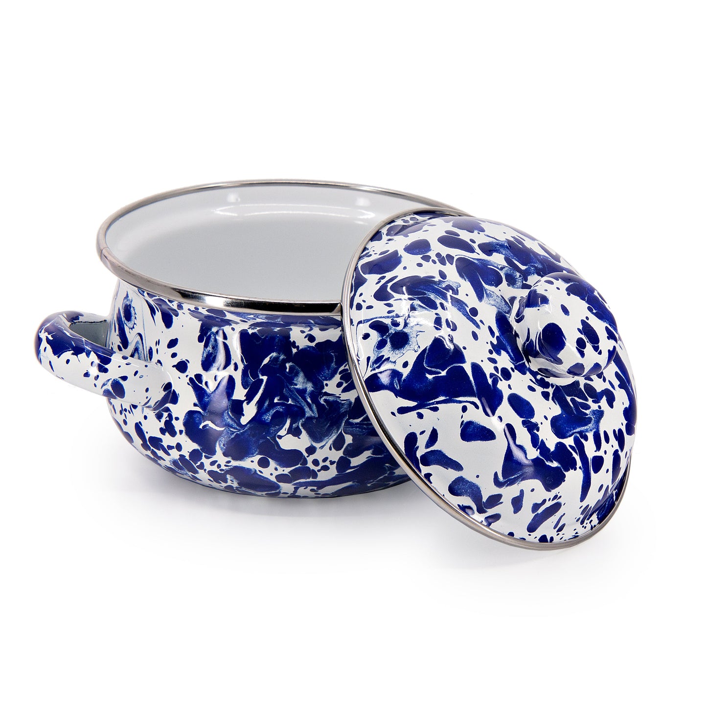 Cobalt Swirl Petite Tureens - Set of 2