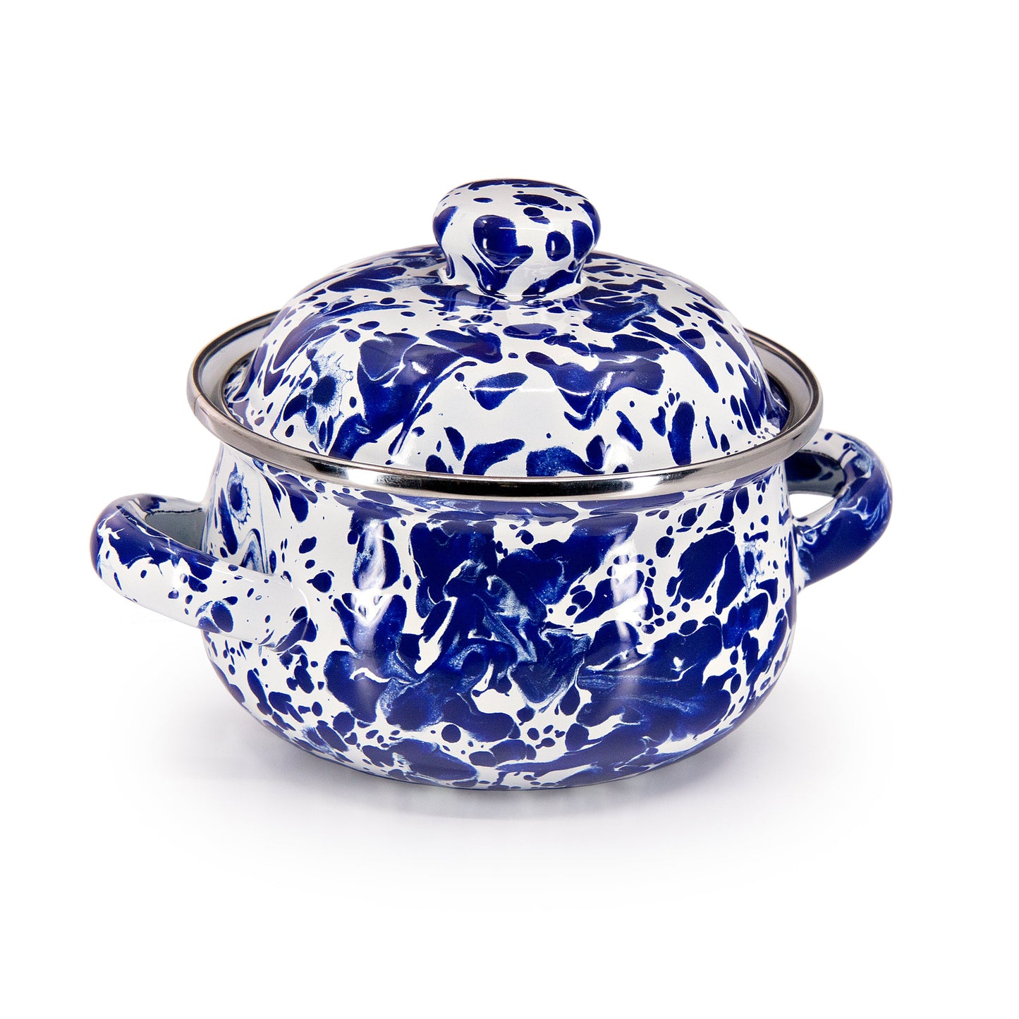 Cobalt Swirl Petite Tureens - Set of 2